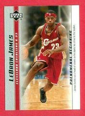LeBron James [Phenomenal Beginning] #11 Basketball Cards 2003 Upper Deck Phenomenal Beginning Prices