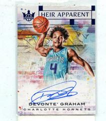 Devonte' Graham [Sapphire] Basketball Cards 2018 Panini Court Kings Heir Apparent Autographs Prices