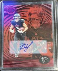 Drake London [Red] #5 Football Cards 2023 Panini Illusions Trophy Collection Signature Prices