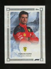 Carlos Sainz [Gray] Racing Cards 2023 Topps Eccellenza Formula 1 Prices