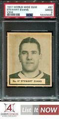 Stewart Evans Hockey Cards 1937 V356 World Wide Gum Prices