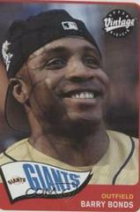 Barry Bonds #98 Baseball Cards 2003 Upper Deck Vintage Prices
