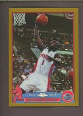 Chauncey Billups [Gold Refractor] #99 Basketball Cards 2003 Topps Chrome Prices