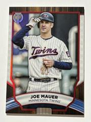 Joe Mauer [Red] #13 Baseball Cards 2022 Topps Tribute Prices