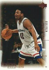Khalid El Amin Basketball Cards 2000 Upper Deck Pros & Prospects Prices