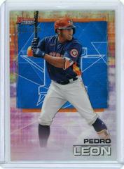 Pedro Leon [Blue Refractor] #13 Baseball Cards 2021 Bowman’s Best Prices