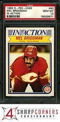 Mel Bridgman [In Action] #40 Hockey Cards 1982 O-Pee-Chee Prices