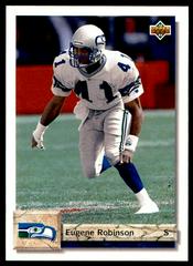 Eugene Robinson Football Cards 1992 Upper Deck Prices