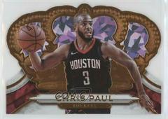 Chris Paul [Crystal] Basketball Cards 2018 Panini Crown Royale Prices
