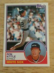 Ron Kittle #55T Baseball Cards 1983 Topps Traded Prices