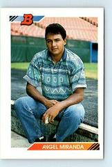 Angel Miranda #63 Baseball Cards 1992 Bowman Prices