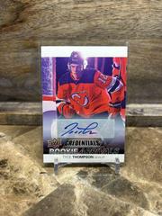 Tyce Thompson [Autograph] #RA-45 Hockey Cards 2021 Upper Deck Credentials Rookie Arrivals Prices
