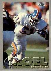 Mike Croel #35 Football Cards 1993 Fleer Prices