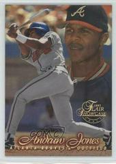 Andruw Jones [Row 1] #1 Baseball Cards 1997 Flair Showcase Prices