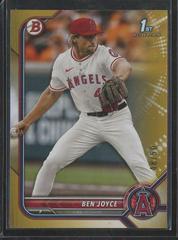 Ben Joyce [Gold] #BD-109 Baseball Cards 2022 Bowman Draft Prices