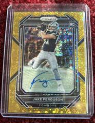 Jake Ferguson [Autograph Gold] #365 Football Cards 2022 Panini Prizm No Huddle Prices