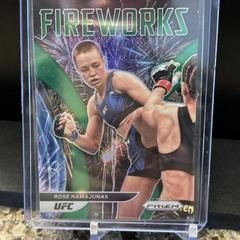 Rose Namajunas [Green] Ufc Cards 2022 Panini Prizm UFC Fireworks Prices
