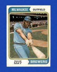 Dave May Baseball Cards 1974 Topps Prices