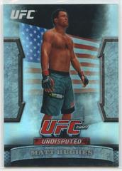 Matt Hughes #GTG8 Ufc Cards 2009 Topps UFC Round 2 Greats Of The Game Prices