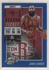 James Harden [Blue] #7 Basketball Cards 2018 Panini Contenders Optic Prices