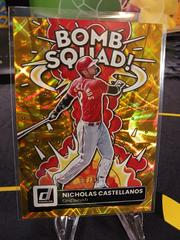 Nicholas Castellanos [Gold] Baseball Cards 2022 Panini Donruss Bomb Squad Prices