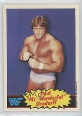 Paul Orndorff Wrestling Cards 1985 O Pee Chee WWF Prices
