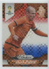 Arjen Robben [Red White Blue Power Plaid Prizm] Soccer Cards 2014 Panini Prizm World Cup Prices