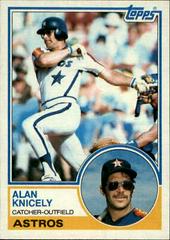 Alan Knicely Baseball Cards 1983 Topps Prices