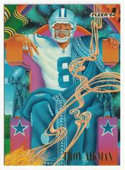 Troy Aikman #5 Football Cards 1994 Fleer Pro Visions Prices