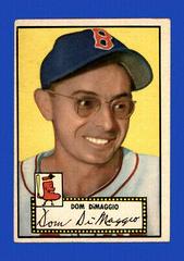 Dom DiMaggio [Black Back] #22 Baseball Cards 1952 Topps Prices