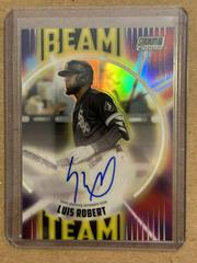 Luis Robert #BTA-LR Baseball Cards 2022 Stadium Club Chrome Beam Team Autographs Prices