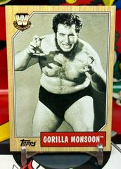 Gorilla Monsoon Wrestling Cards 2007 Topps Heritage III WWE Prices