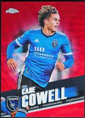 Cade Cowell [Red Wave] #90 Soccer Cards 2022 Topps Chrome MLS Prices