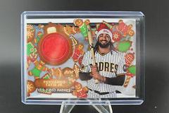 Fernando Tatis Jr. [Red] #HRC-FT Baseball Cards 2023 Topps Holiday Holiday Relics Prices