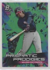 William Contreras [Green] #11 Baseball Cards 2019 Bowman Platinum Prismatic Prodigies Prices