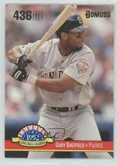 Gary Sheffield #LL-16 Baseball Cards 1993 Panini Donruss Long Ball Leaders Prices