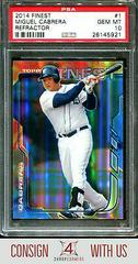 Miguel Cabrera [Refractor] Baseball Cards 2014 Finest Prices