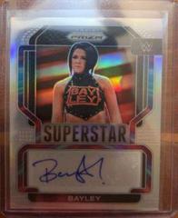 Bayley [Silver Prizm] Wrestling Cards 2022 Panini Prizm WWE Superstar Autographs Prices