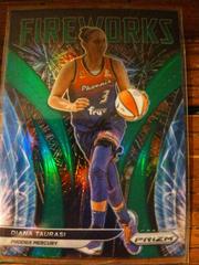 Diana Taurasi [Green] #1 Basketball Cards 2022 Panini Prizm WNBA Fireworks Prices