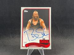Braun Strowman [Silver] #A-BS Wrestling Cards 2018 Topps WWE Heritage Autographs Prices