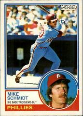 Mike Schmidt #300 Baseball Cards 1983 O Pee Chee Prices