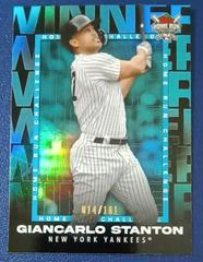 Giancarlo Stanton [June] #HRCW-8 Baseball Cards 2023 Topps Home Run Challenge Winner Prices