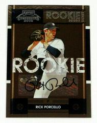 Rick Porcello [Autograph] #117 Baseball Cards 2008 Playoff Contenders Prices