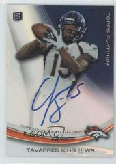 Tavarres King #A-TK Football Cards 2013 Topps Platinum Autograph Prices