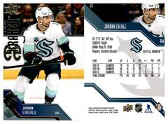 Jordan Eberle [Gold] #22 Hockey Cards 2021 Upper Deck Seattle Kraken Prices