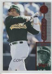 Jose Canseco #5 Baseball Cards 1997 Select Prices