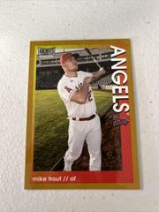 Mike Trout [Gold] #1 Baseball Cards 2022 Topps Archives Snapshots Prices