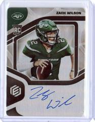 Zach Wilson [Signature] Football Cards 2021 Panini Elements Prices
