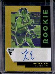 Keon Ellis [Gold] #FA-KEL Basketball Cards 2022 Panini Chronicles Draft Picks Flux Rookie Autographs Prices