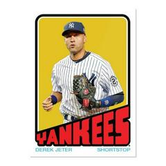 Derek Jeter #35 Baseball Cards 2022 Topps Throwback Thursday Prices
